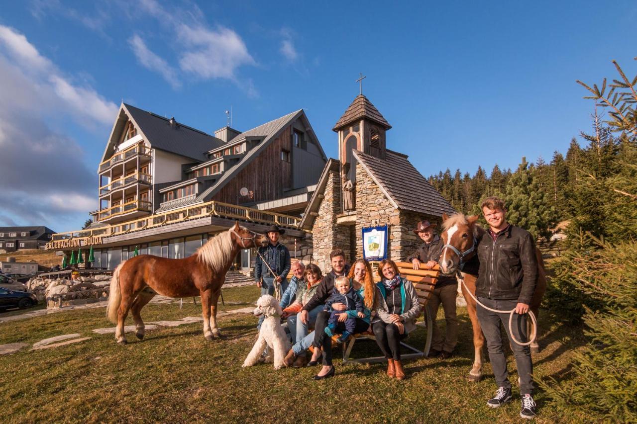 Erlebachova Bouda, Hotel - Resort Svaty Frantisek Špindlerŭv Mlýn Eksteriør billede